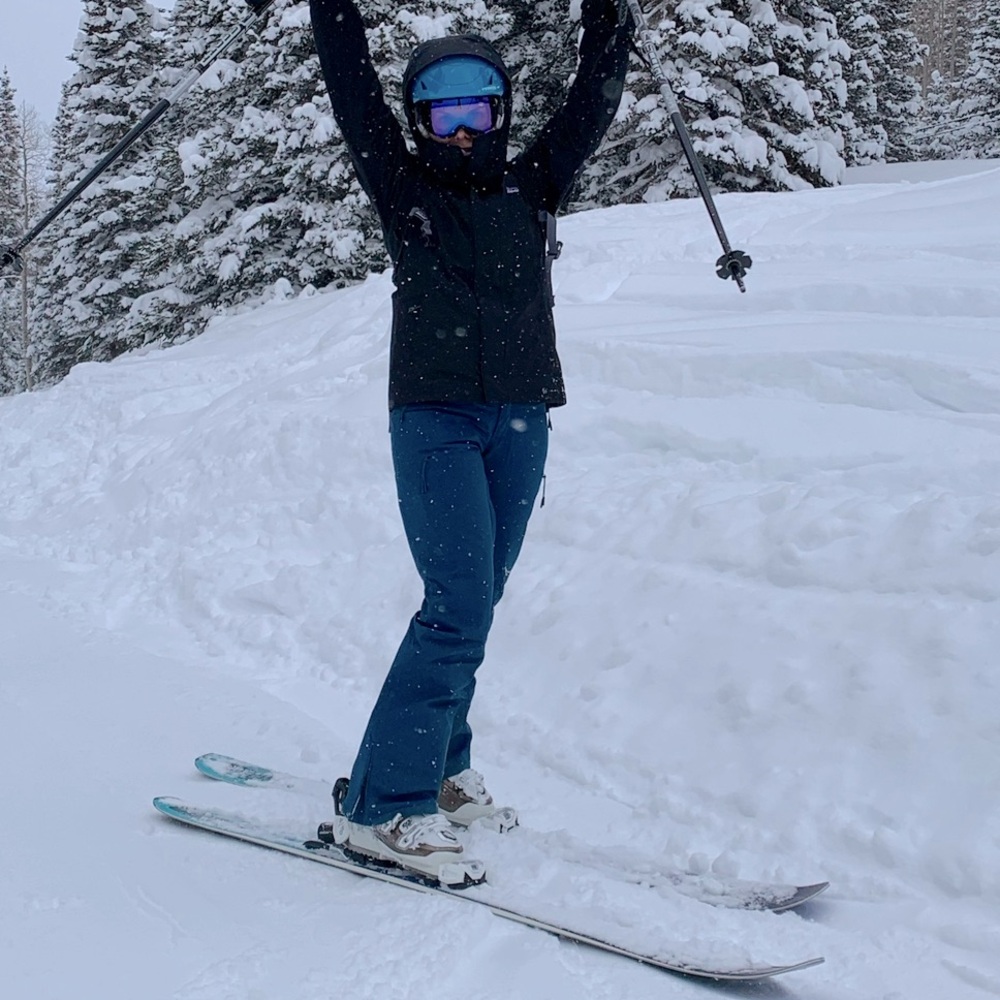 The North Face insulated snow pants